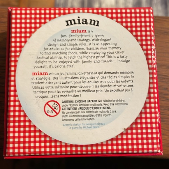 Miam, a fun family friendly game of memory and strategy - Picture 2 of 5